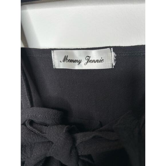 Mommy Jennie Black Overalls - Picture 4 of 4